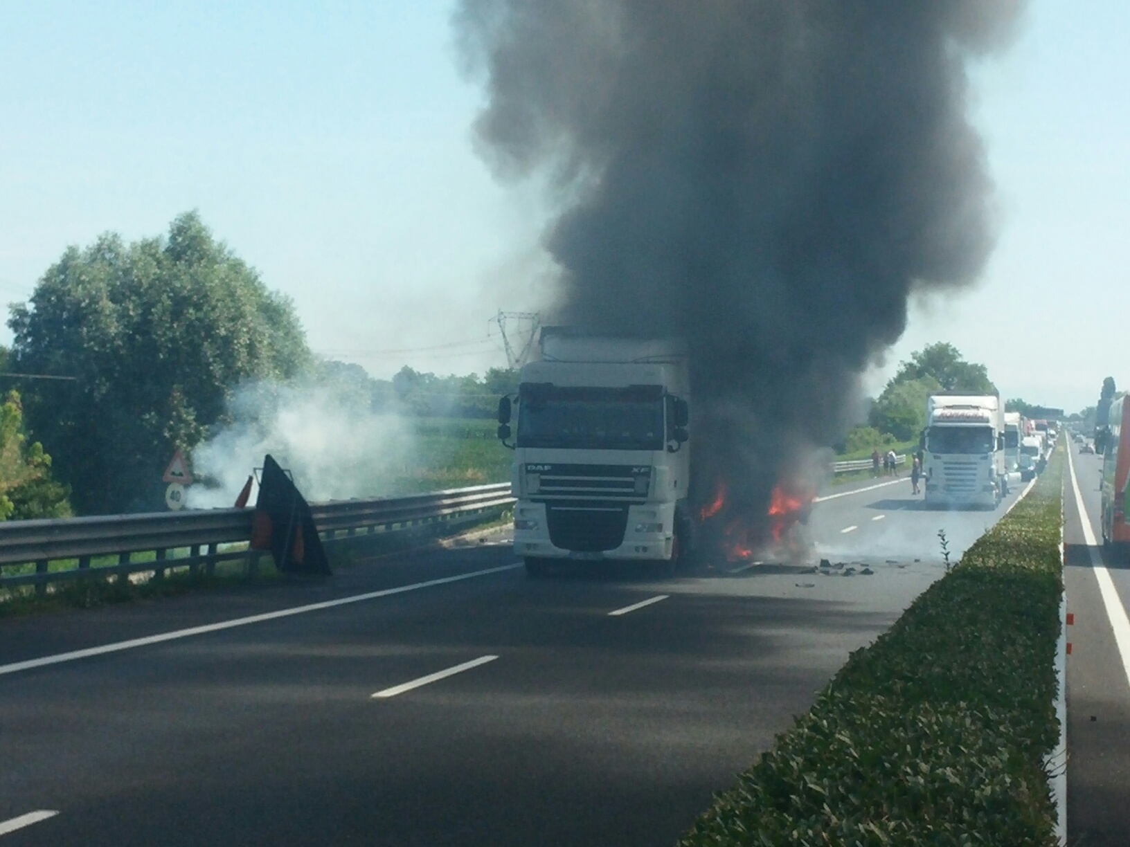 GRAVE INCIDENTE IN A4 FRA LATISANA E PORTOGRUARO